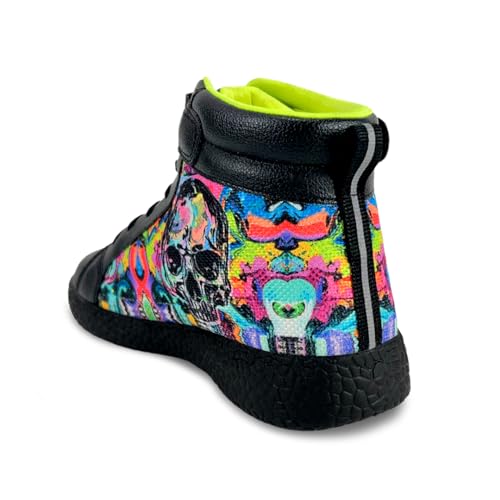 Image of KazarMax Hopits Kids Boys and Girls Ankle Length | High Top | Slip-on Sneakers Shoes | Lightweight | Outdoor Shoes Collection