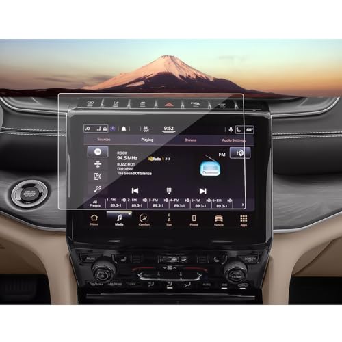 Protection tactile Jeep Grand Cherokee pour préserver l'écran d'infodivertissement en road trip