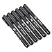 Mr. Pen- Black Felt Tip Pens, Fine Point Pens Black, Pack of 6, Fast Dry, No Smear, Planner Markers
