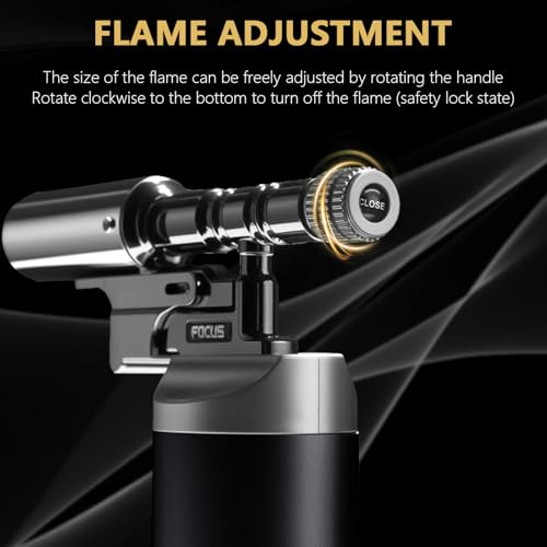 Briquet torche rechargeable pour réussir la caramélisation de la crème brûlée - 5