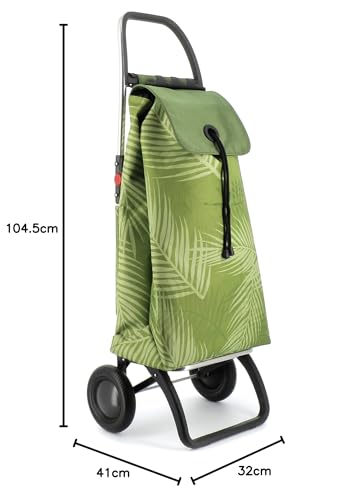 Klappbarer Einkaufstrolley Rolser I-Max Costa Rica 2 Räder - Kaki – Bild 7