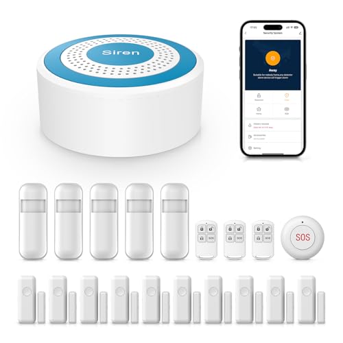 PGST Home Alarm System,Smart Home Security Systems with Instant Tuya
