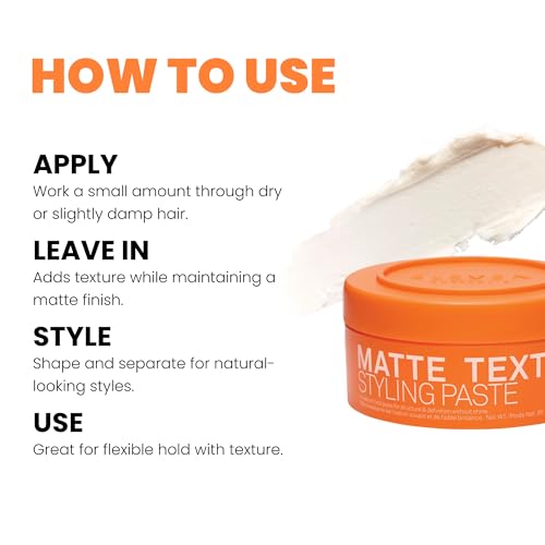 Eleven Australia Matte Texture Styling Paste Natural Ingredients For A Natural Hold - 3 Oz