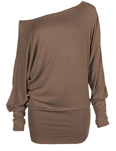 Haut uni à manches longues en jersey pour femme Cover