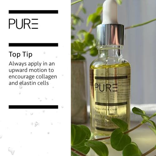 Breakout Clearing Face Oil for Oily Blemished Skin, Calms Redness & Inflammation, Kukui, Vitamin E, Frankincense & Lavender - Image 4