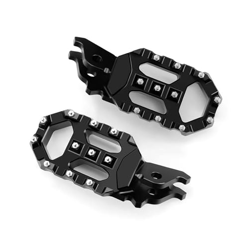 Repose-pieds pour XL750 Transalp 2023 pédales noires idéales pour les voyages et l'aventure