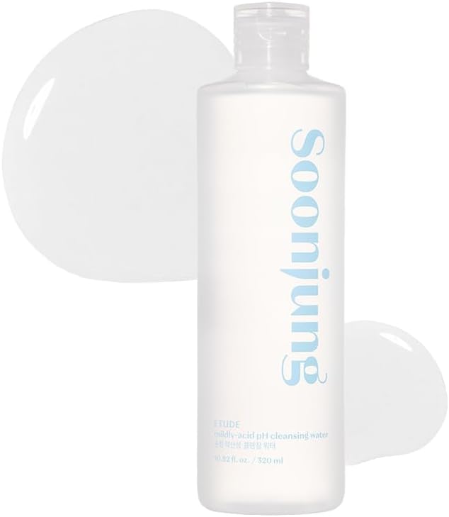 Água de Limpeza ETUDE SoonJung pH 5.5 para o rosto, 305 mL