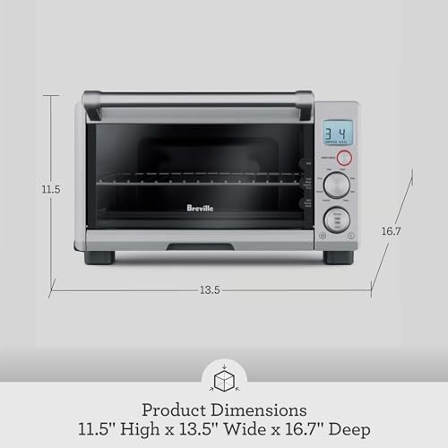 Breville BOV650XL The Compact Smart Oven Countertop Toaster Oven, Brushed Stainless Steel thumb #6