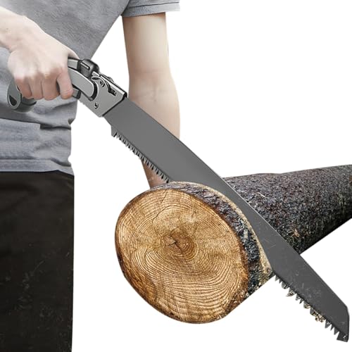 木の剪定用剪定鋸、ハンドソー木工 | ビスタポータブル木材切断ツールハンド剪定鋸 | 快適なグリップ 木材カッターハンドツール剪定伐採用木工ハンドソー