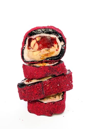 Mughe Gourmet Lokum, Türkischer Genuss mit Cremiger Kruste, 350g Geschenkbox aus Metall