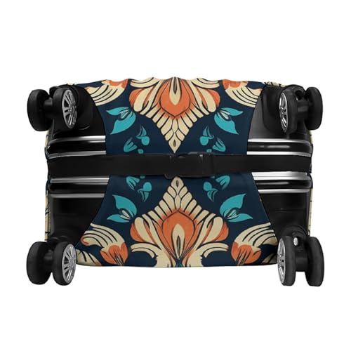 Housse de bagage anti-poussière fleurs L | Solution valise propre 48-81cm - 6