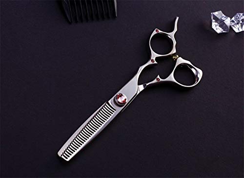 Ciseaux amincissants de coiffure en acier 6 pouces double queue