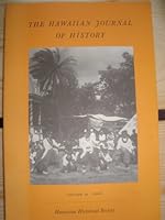 THE HAWAIIAN JOURNAL OF HISTORY Volume 34 B002D8LAO2 Book Cover