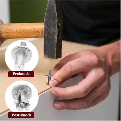 Fixation murale creuse sans pince avec le rivet à marteau 5x7 mm