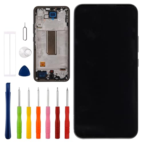 Écran tactile pour Samsung A34 5G 6,6 pouces avec châssis et outils