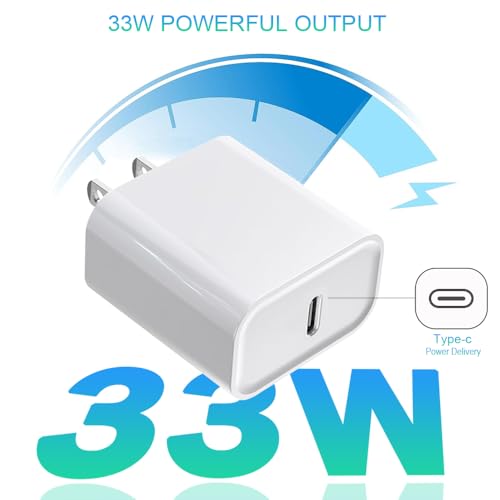 Save 33% on 2-Pack 33W Fast iPhone Charger with USB-C Cables - Image 3