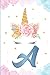 Initiale A: Licorne Journal Intime Carnet de Notes Monogramme Lettre A Or Bleu Doré Cahier d'Ecriture & Dessin Licorne Carnet Secret pour Fille Enfant ... Noël Original & Fantaisie Princesse Magique