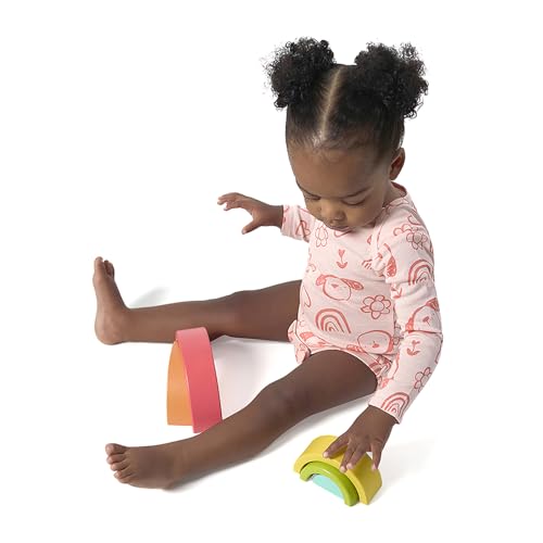Image of Onesies Brand Unisex Baby 6-Pack Long Sleeve Bodysuits - Breathable Cotton One-Piece Outfits for Newborns & Infants