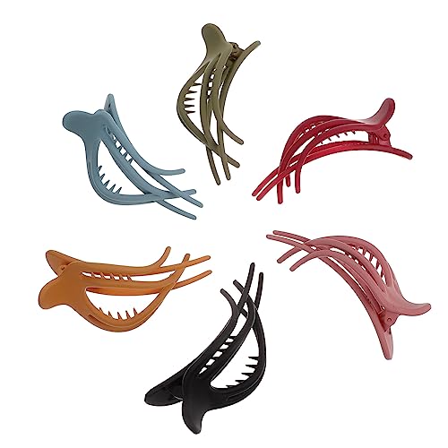 Pinces à Cheveux Françaises Plates : Solution Coiffure sans Glisser Lot de 6