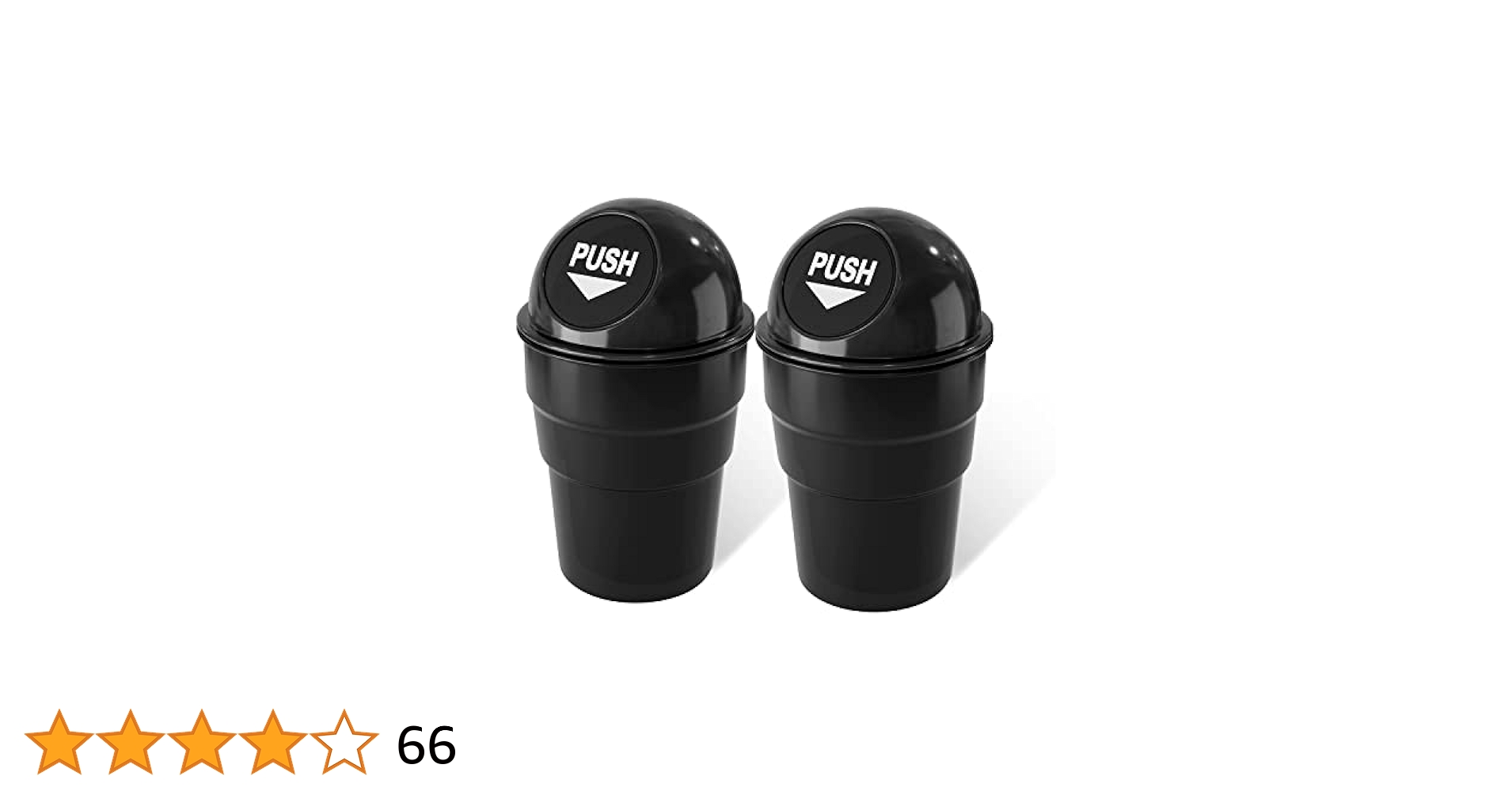 Car Cup Holder Trash Can, Garbage Container Bin