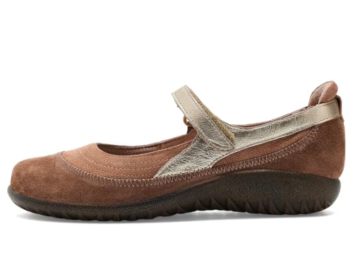 Image of NAOT Footwear Women's Kirei Maryjane with Cork Footbed and Arch Comfort and Support - Lightweight and Perfect for Travel- Removable Footbed