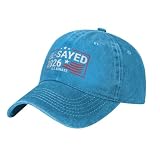 Abdul El-Sayed for U.S. Senate Michigan 2026 Denim Hat Unisex Blue369