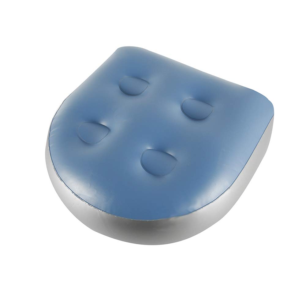 Spa and Hot Tub Booster Seat Cushion Inflatable Pad for Adults Kids Bathtub Massage Cushion Bathtub Massage Mat Waterproof Soft 47X37X15 cm