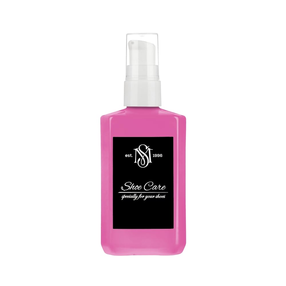 Bálsamo de cuero - NCS S 1060-R30B fucsia brillante - Acondicionador suavizante de zapatos y revitalizador de color para artículos de cuero suaves de MAVI STEP - 100.5 ml