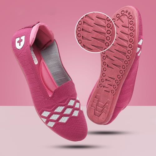 Image of DOCTOR HEALTH SUPER SOFT Women's Lightweight Running & Walking Shoes | Breathable Knit Slip-On Sneakers with Memory Foam Cushion | Flexible, Soft Everyday Comfort Footwear for Ladies & Girls