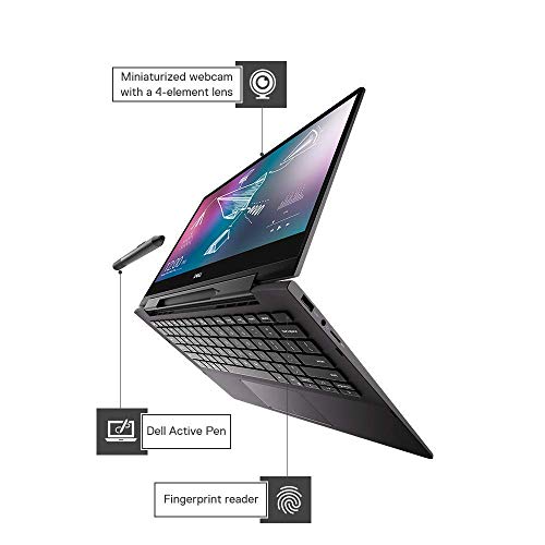 Image of (Refurbished) Dell Inspiron 7391 13.3-inch FHD 2in1 Laptop (10th Gen i7-10510U /8GB /512GB SSD /Win10 +MS Office /Integrated Graphics), Black