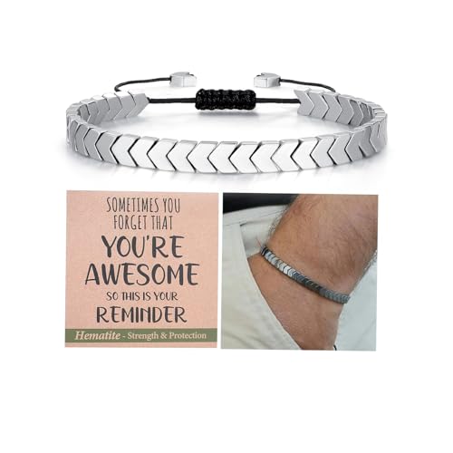 THEMEROL Beaded Bracelets for Women Trendy Personalized Adjustable Cute Bracelets for Teen Girls Unique Birthday Gifts for Women Who Have Everything Valentines Christmas Stocking Stuffers Day