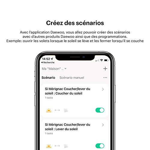 Daewoo Security IVR501W commutateur wifi mural pour maison connectée - 8