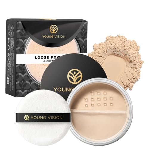 Elegante acabado en polvo de cara suelta ajuste translúcido maquillaje esencial líneas finas regla de aceite para diferentes tipos de piel líneas finas difuminadas