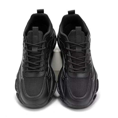 Image of Men's Road-Running-Shoes Walking Fashion Athletic Sneakers Working Gym Comfort Lightweight Mesh Soft Sole Shoes