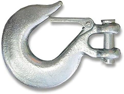 BILLET4X4 Winch Cable Extension with MEGA Hook – Galvanized - 5/16 inch X 100 ft (9,800lb MBS) (4X4 Vehicle Recovery)