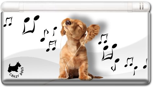 Nintendo DS Lite - Modding Skin -Music Dog Cover