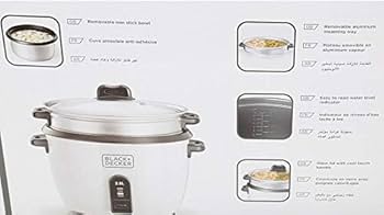 RICE28　150㎝ BLACK+DECKER Automatic Kitchen Appliance - 28-Cup Cooked/14