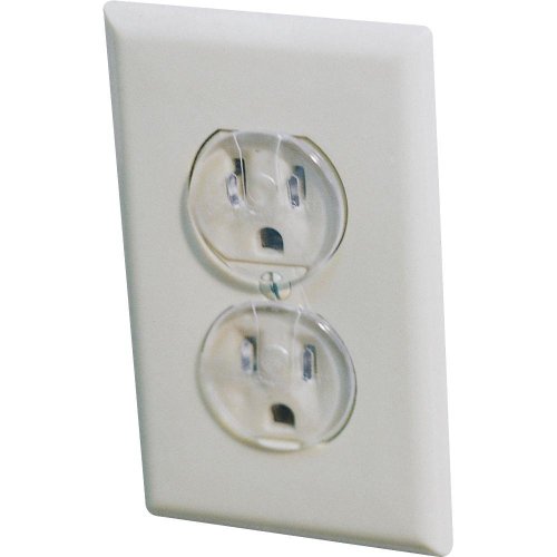 Security 1st Outlet Plug Clear Carded 12 / Pack