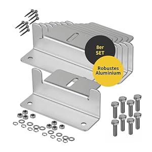 Avoltik 8 Stück Solarpanel Z-Halterung