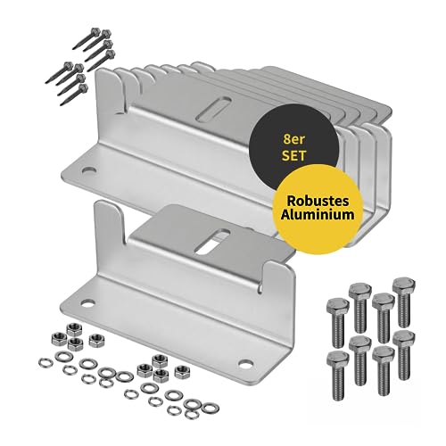 Avoltik 8 Stück Solarpanel Z-Halterung