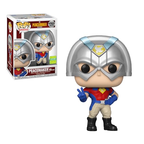 Funko Pop! Peacemaker with Peace Sign Special Edition Multicolor Exclusive Vinyl Figure #1260 by Funko - Used condition - Image 4