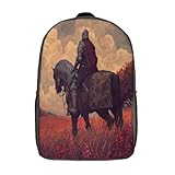 kaiyun Cavaliere fantasy dark Zaino Con Stampa 3D Zaini Tasche...