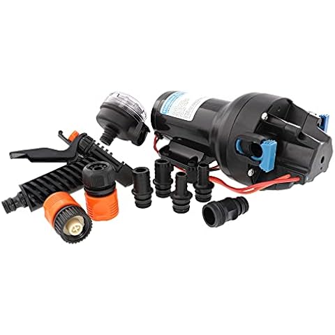 Jabsco P501J-119N-3A HotShot HD5 Marine Washdown Pump - 12V, 5 GPM, 70 PSI Shut-Off Cover