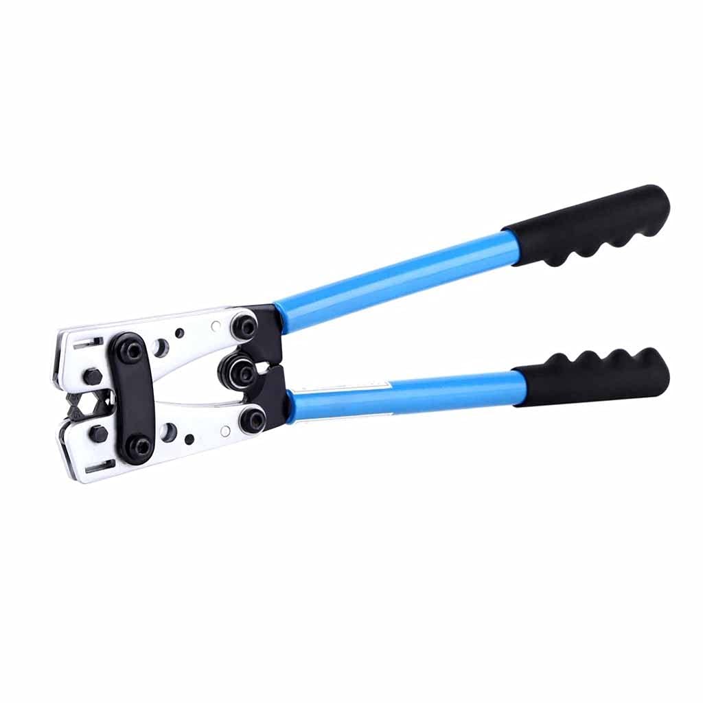 Pince à sertir 6-50mm à empreinte hexagonale pour connexion stable