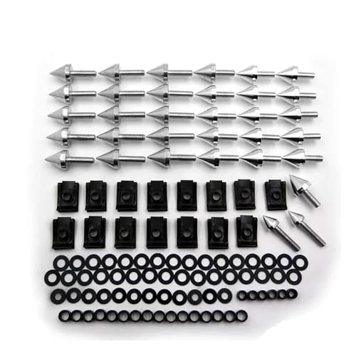 Kit vis carénage moto YZF R1 2002 2003 argent pour résoudre les vibrations de boulon lâche