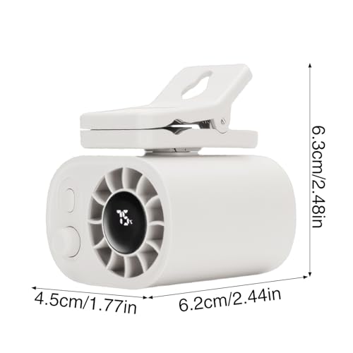 Ventilateur à pince rotatif 360° pour soulager les coups de chaleur