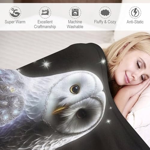 Couverture de salon oiseau : jeté de canapé doux pour vos soirées