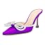 Purple Colorful Patent Leather