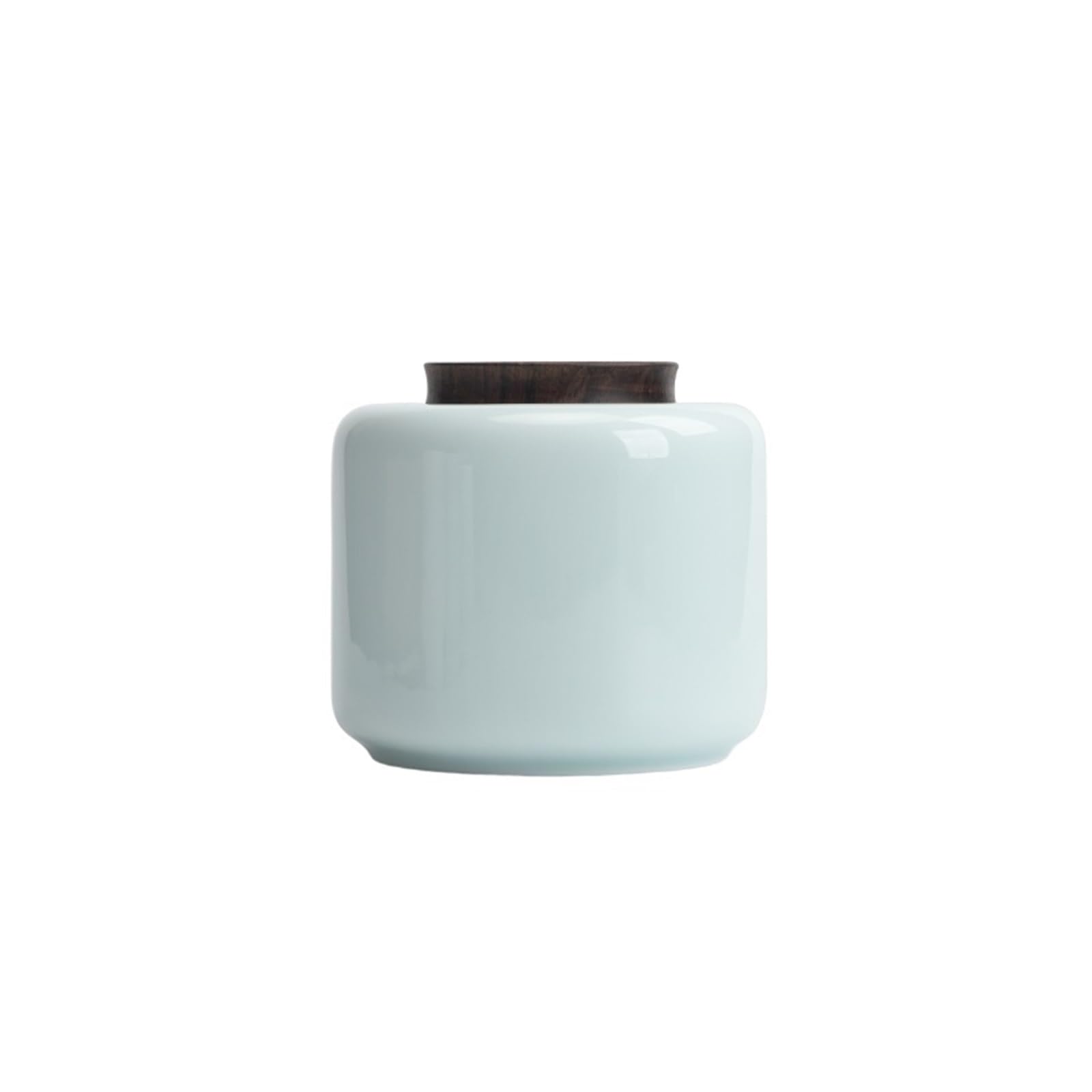 Barattoli con Coperchi Barattolo sigillante for Barattolo di tè Verde Ombra, Contenitore for tè in Ceramica, Piccolo Magazzino di tè for Uso Domestico Barattoli di Cucina(A)