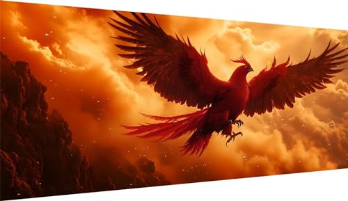 Peinture Diamant Adulte Oiseau Phénix pour Illuminer votre Salon ou Bureau